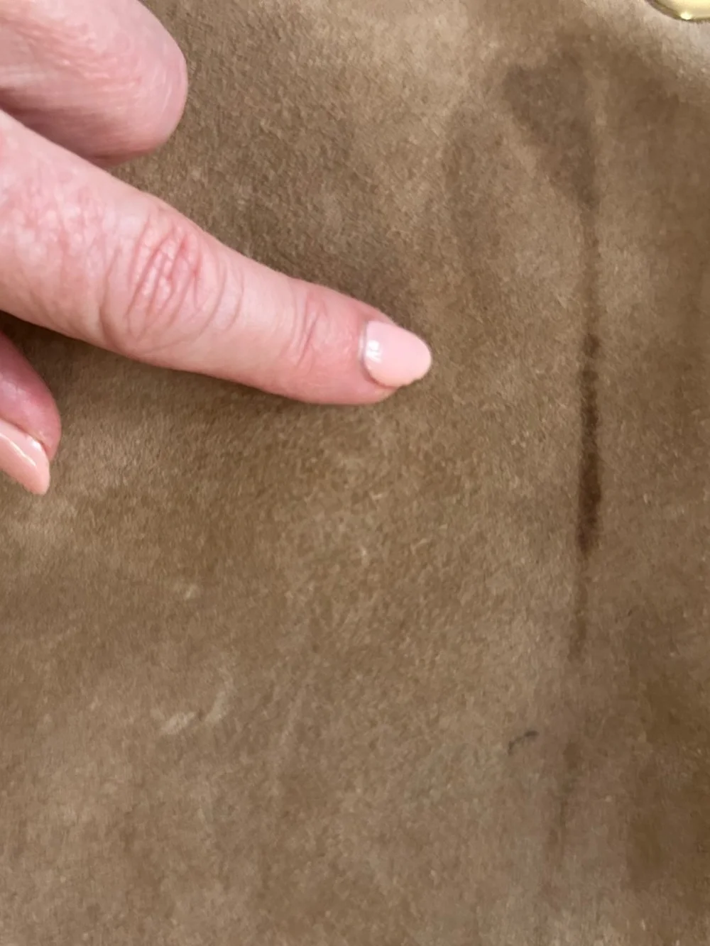 Michael Kors suede bag